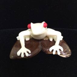 Tagua Nut Frog, Red Eye on Base