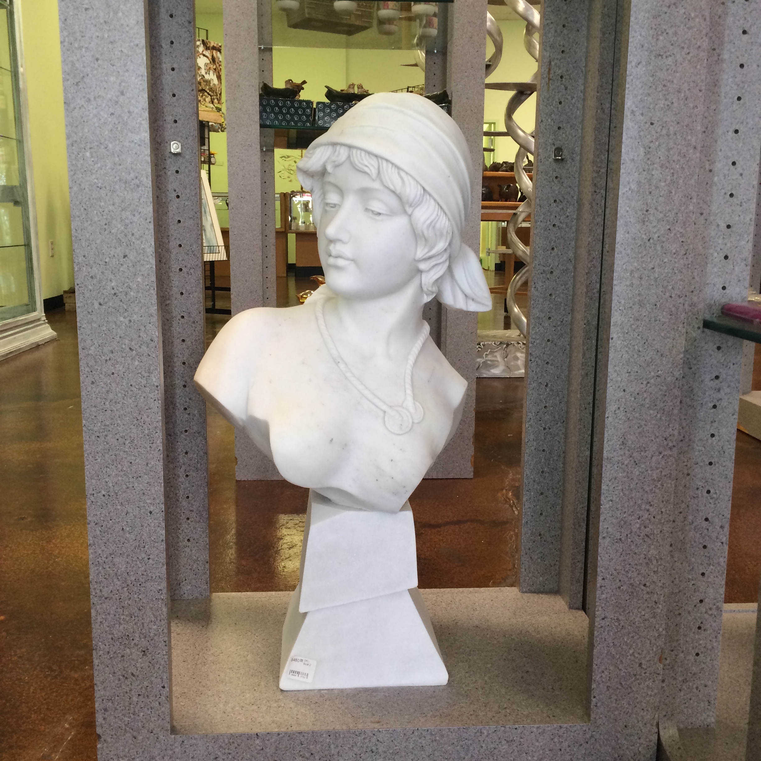 Marble Statue Female Bust Bust 2