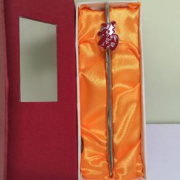 Chinese Gold Book Marker with Red Box