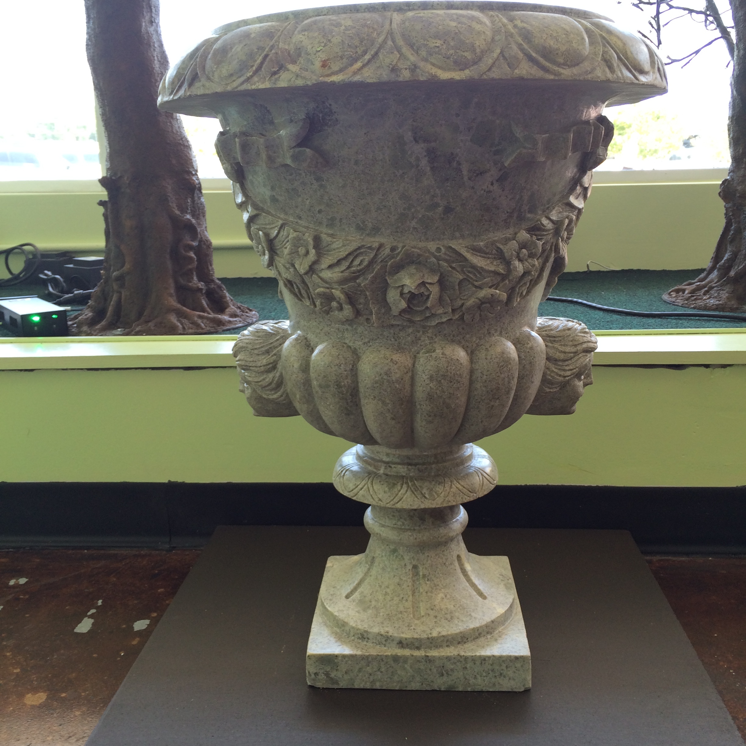 Marble Statue Flower Pots, set of 2