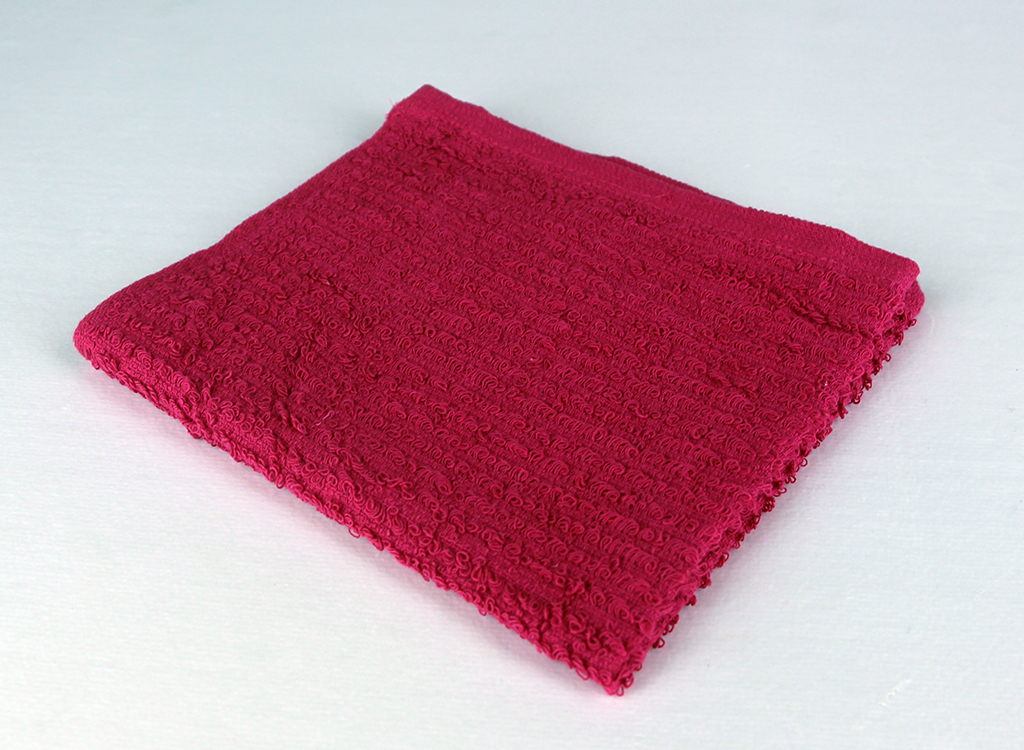 dish towel, red