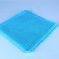 Dish Cloth, Blue 100% cotton