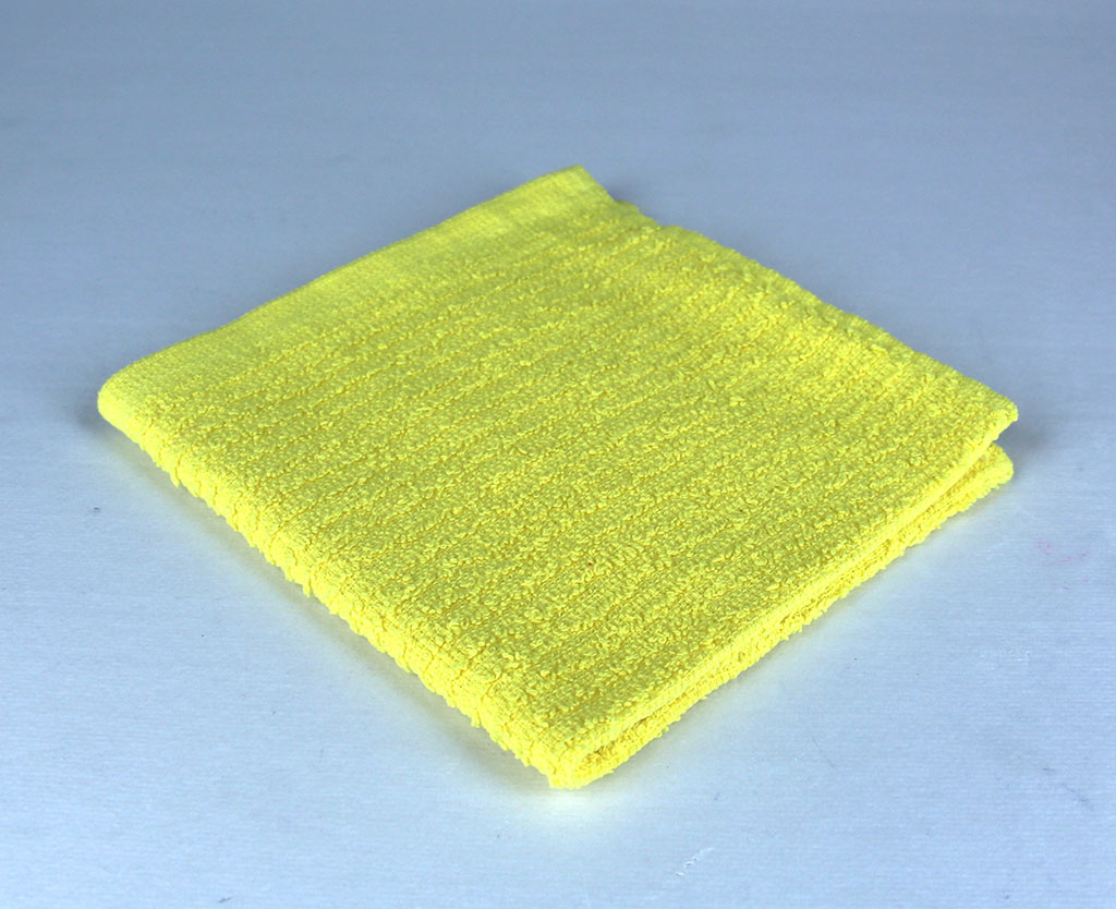 dish cloth, yellow
