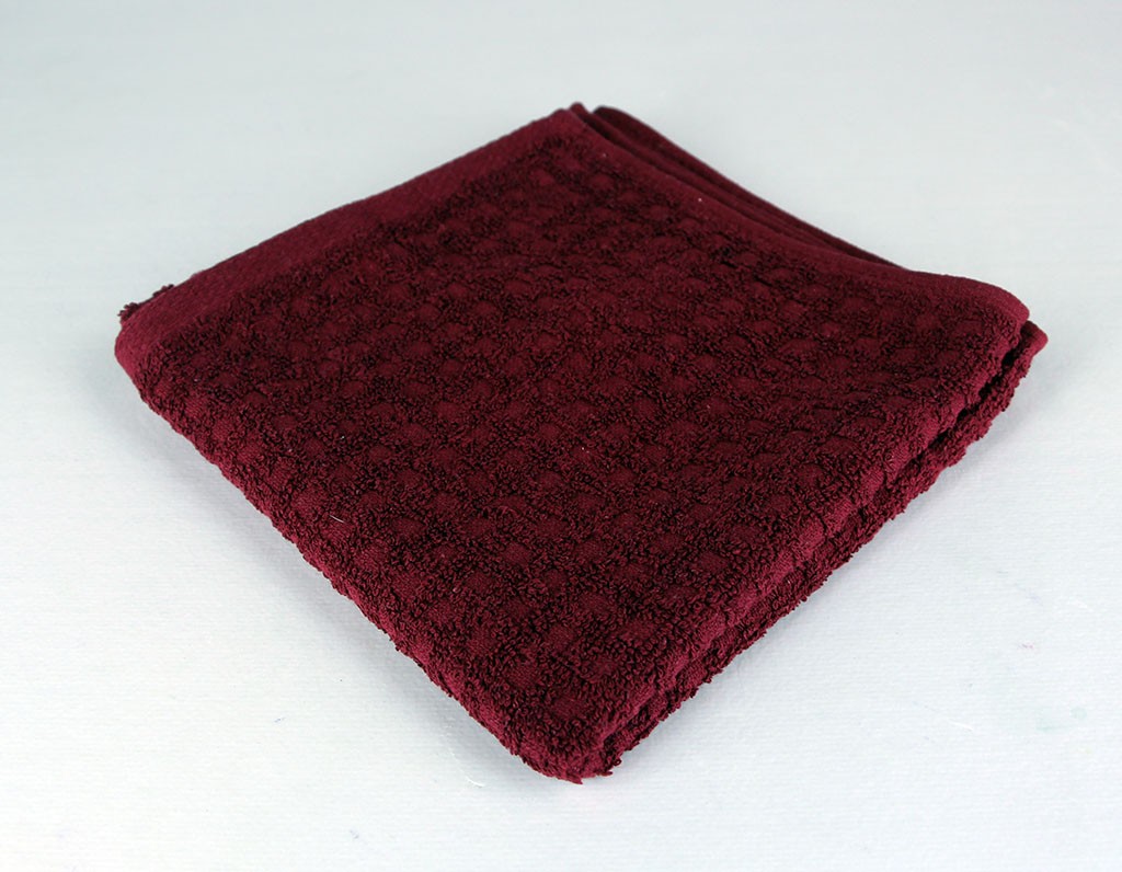 burgundy dish towels