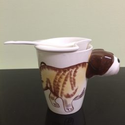 Ceramic 3D Animal Shape Tea/Coffee Cup,Dog